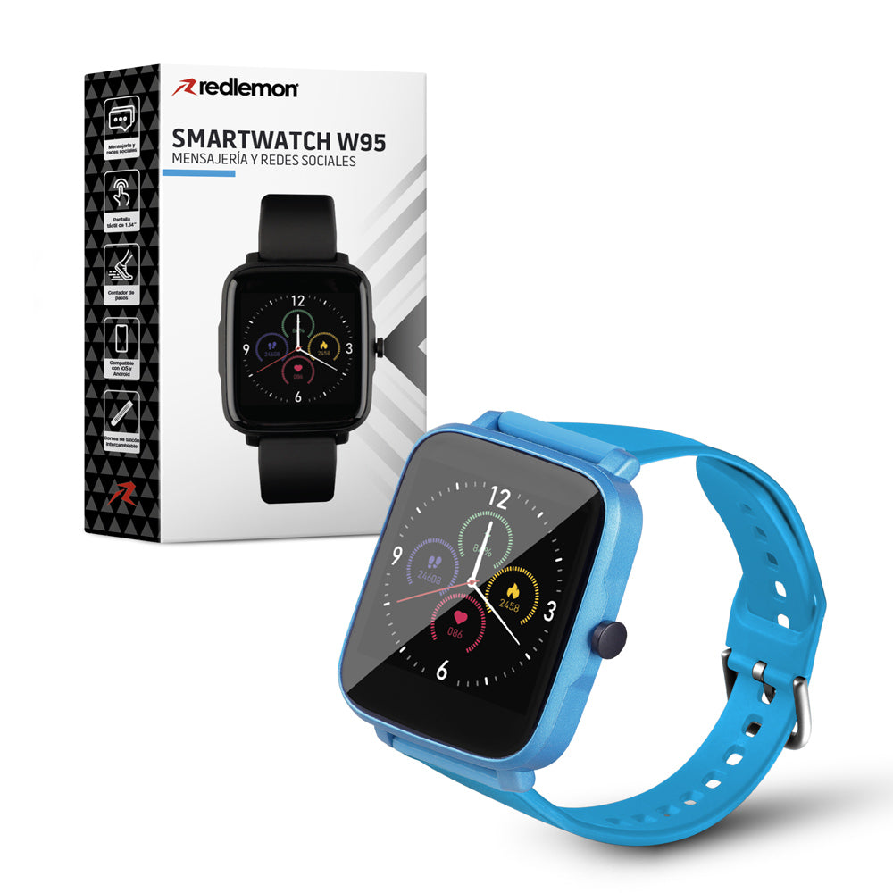 Smartwatch Reloj Inteligente Funciones de Salud Mod. W95