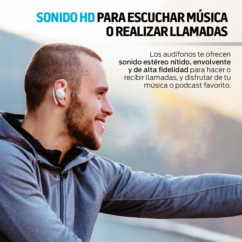 Audífonos Inalámbricos Air-Sport 2 Bluetooth 5.1 Contra Agua IPX4 Redlemon Technology México