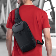 Mochila Crossbody con Candado TSA y Puerto USB Redlemon — contenido y accesorios