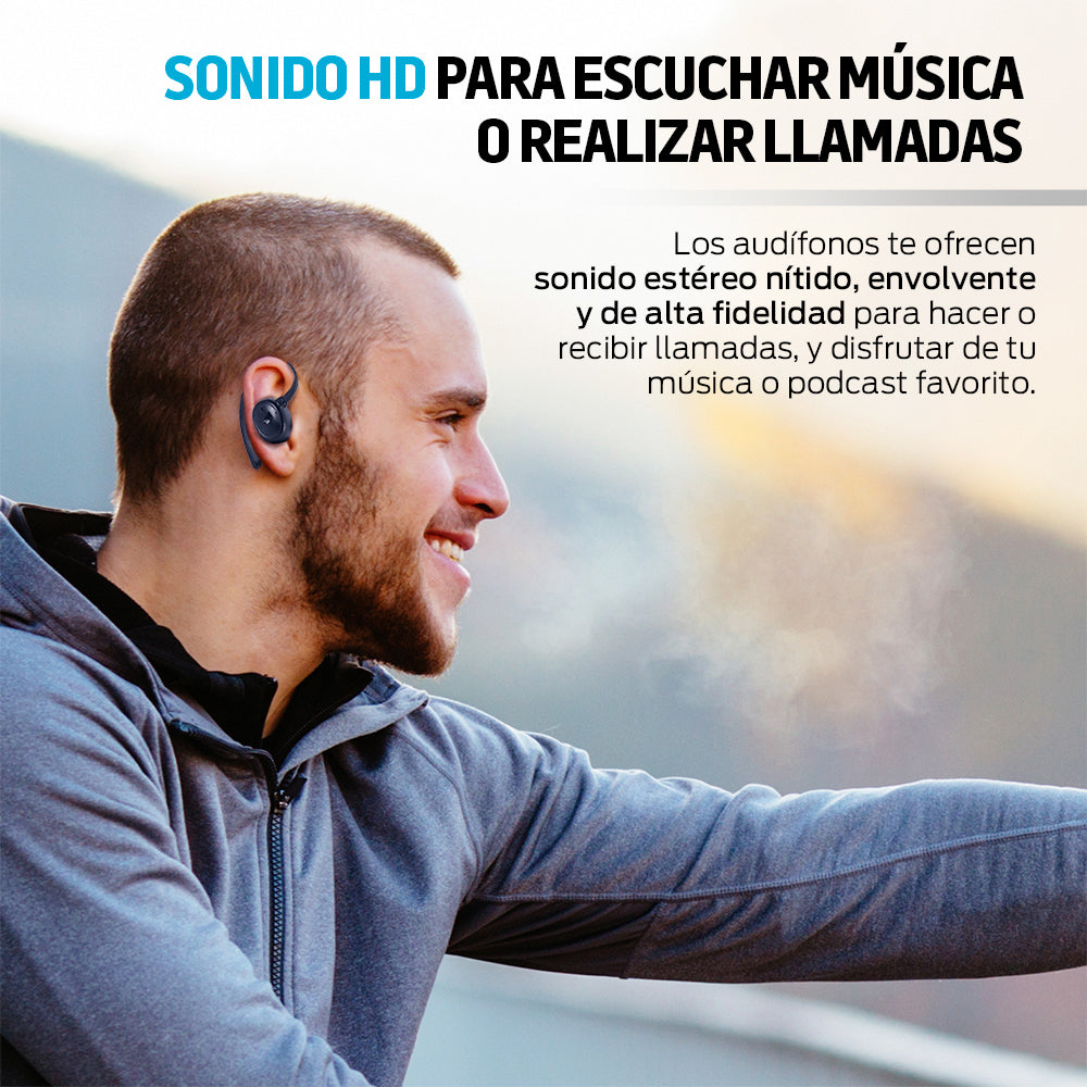 Audífonos Inalámbricos Air-Sport 2 Bluetooth 5.1 Contra Agua IPX4 Redlemon Technology México
