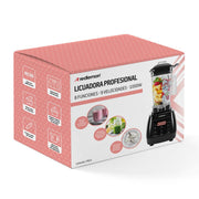 Licuadora Profesional de 1000 W, 9 Velocidades y 8 Funciones Automáticas 2 Litros - Redlemon