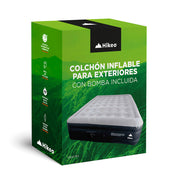 Colchón Inflable Matrimonial con Bomba Eléctrica HIKEO — producto en contexto