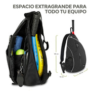 Mochila para Pádel de 10 L con Espacio para 2 Palas — producto en contexto