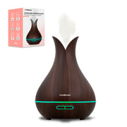 Humidificador y Difusor de Aceites Control Remoto Luz LED 400ml