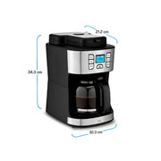 Cafetera Programable con Molino Integrado para 12 Tazas — detalle adicional