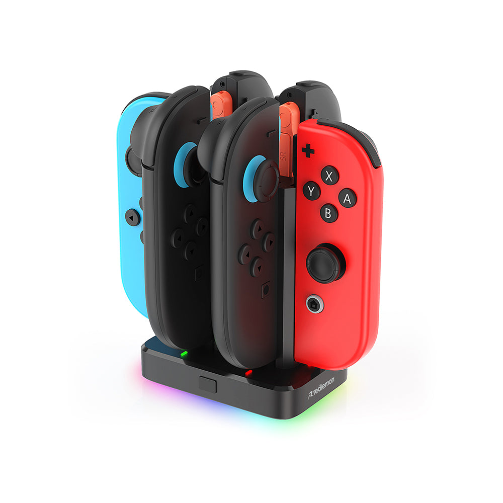Cargador para Controles Joy-Con de Nintendo Switch 1, 2 y OLED