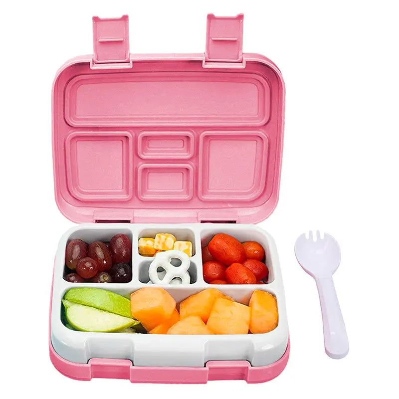 Lonchera Niños Bento Box 5 Divisiones Hermético Redlemon Technology México