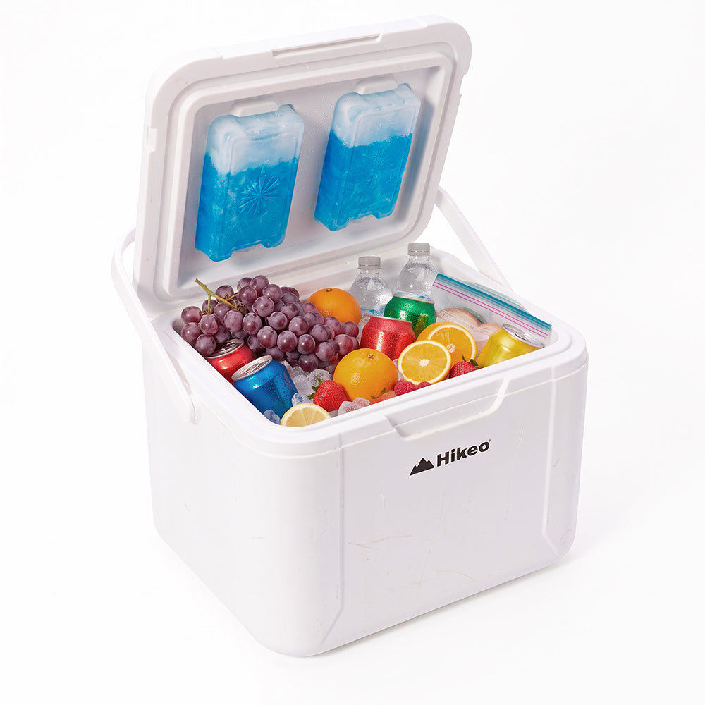 Hielera Rígida de 18 L para 28 Latas con Bloques Fríos HIKEO
