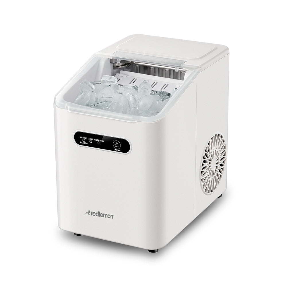 Máquina de Hielo, Fabrica 8 Cubos en 8 Minutos y 10 kg en 24 h
