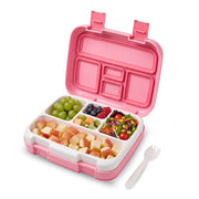 Lonchera Bento Box Infantil con 5 Divisiones y Cubierto