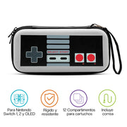 Funda para Nintendo Switch 1 y 2 Protector Retro Estuche Rígido