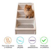 Escalera Plegable para Perro con Escalones Antideslizantes