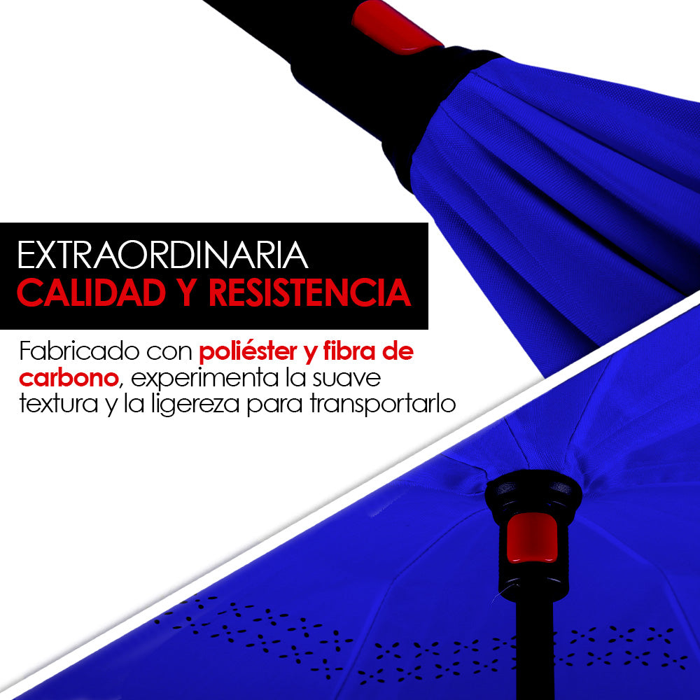 Paraguas Invertido de Doble Capa con Mango en C, 100 cm — vista adicional 21