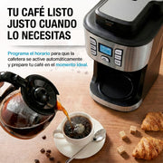 Cafetera Programable con Molino Integrado para 12 Tazas — detalle del producto