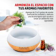 Humidificador y Difusor Ultrasónico 550 ml con Control Remoto — vista adicional 13