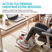 Mini Elíptica Eléctrica para Casa y Oficina, 3 Modos, 6 Velocidades y Control Remoto
