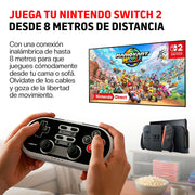 Control para Nintendo Switch 1 y 2 Diseño Retro Inalámbrico BT