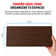 Repisas Flotantes Modernas de Madera 6 Pz Librero 30x15 cm
