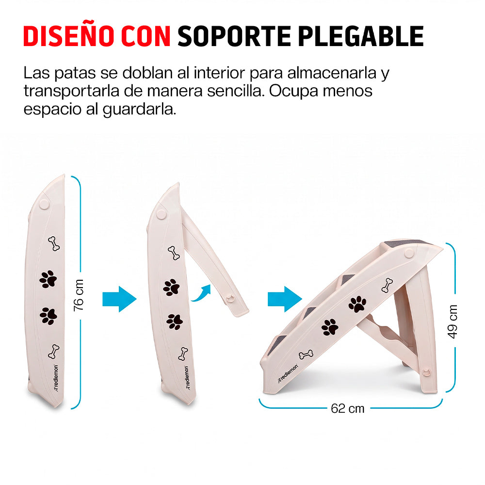 Escalera Plegable para Perro con Escalones Antideslizantes
