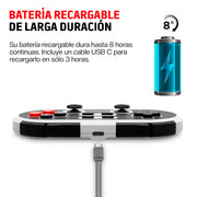Control para Nintendo Switch 1 y 2 Diseño Retro Inalámbrico BT