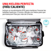 Lonchera Térmica de 11 L con Correa Ajustable — características destacadas