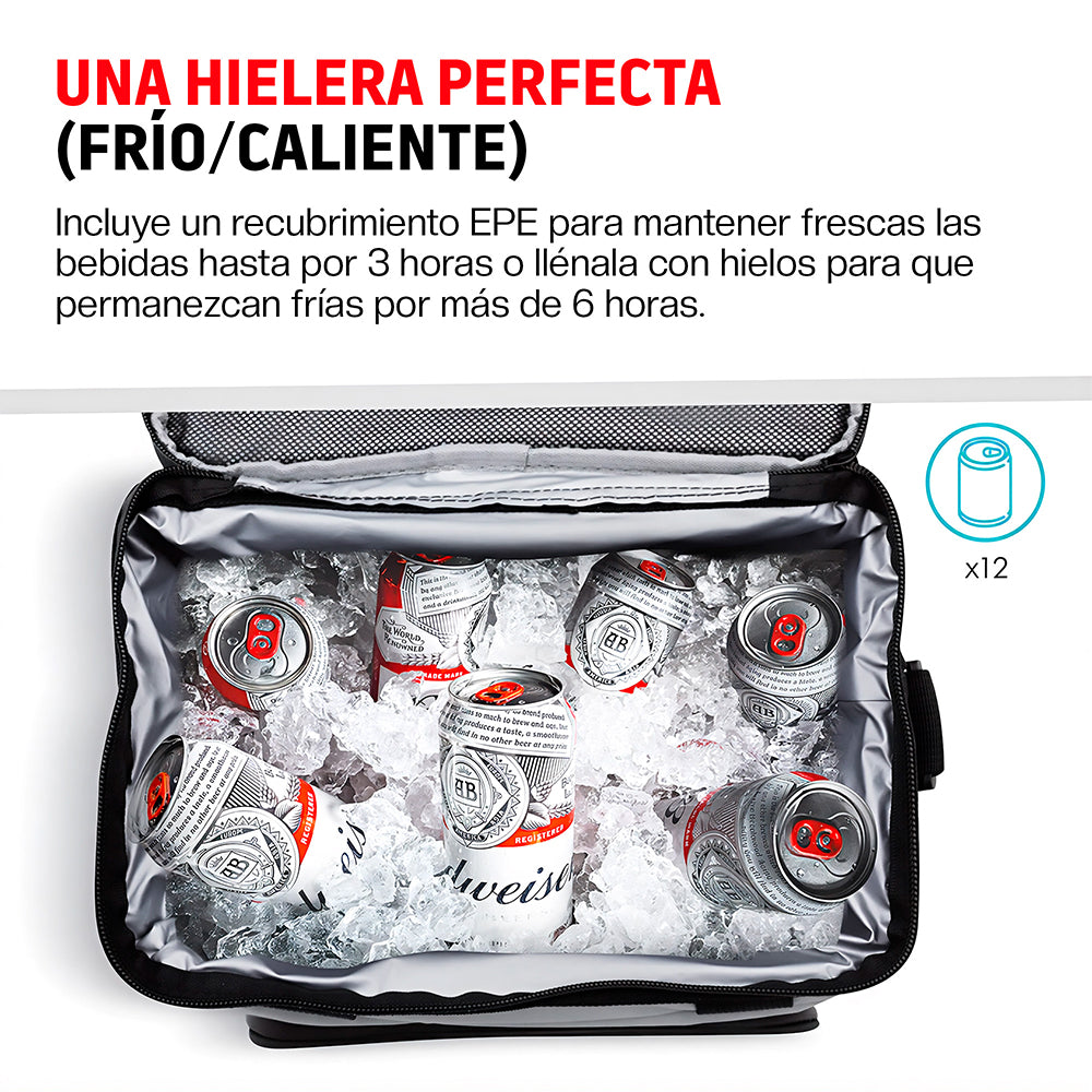 Lonchera Térmica de 11 L con Correa Ajustable — características destacadas