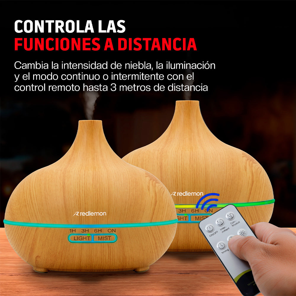 Humidificador y Difusor Ultrasónico 550 ml con Control Remoto — vista adicional 14