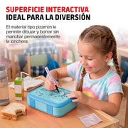 Lonchera Bento Box Infantil con 5 Divisiones y Cubierto