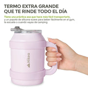 Termo de Acero Inoxidable 1.5 L con Popote y Asa HIKEO — vista adicional 36