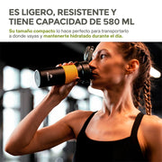 Set de 2 Termos de Acero Inoxidable de 580 ml HIKEO — detalle de diseño