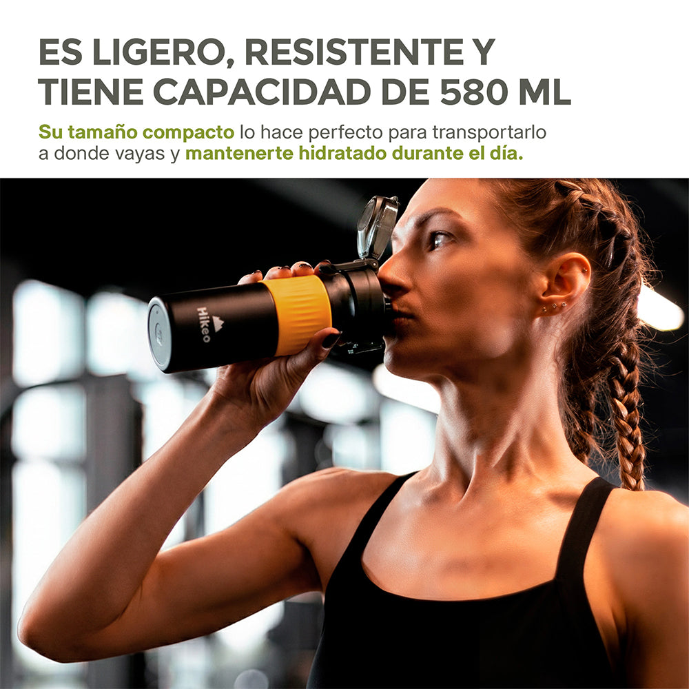 Set de 2 Termos de Acero Inoxidable de 580 ml HIKEO — detalle de diseño