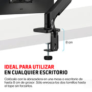 Soporte Articulado para Monitor de 17 a 32 Pulgadas — detalle de diseño