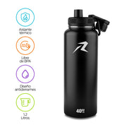 Termo de Acero Inoxidable de 1.2 L con Doble Pared — vista complementaria