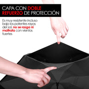 Paraguas Invertido de Doble Capa con Mango en C, 100 cm — vista adicional 16