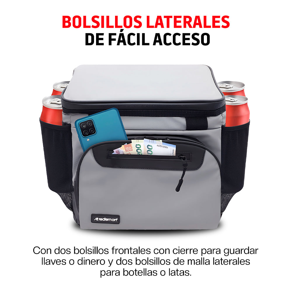 Lonchera Térmica de 11 L con Correa Ajustable — funciones y uso