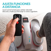 Mini Elíptica Eléctrica para Casa y Oficina, 3 Modos, 6 Velocidades y Control Remoto