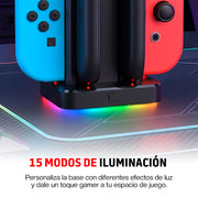 Cargador para Controles Joy-Con de Nintendo Switch 1, 2 y OLED