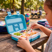Lonchera Bento Box Infantil con 5 Divisiones y Cubierto