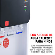 Dispensador de Agua para Garrafón de 11 y 20 L, 3 Temperaturas