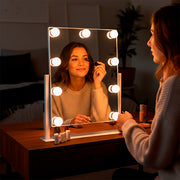 Espejo de Maquillaje con 9 Luces LED y Giro de 360° — medidas y especificaciones