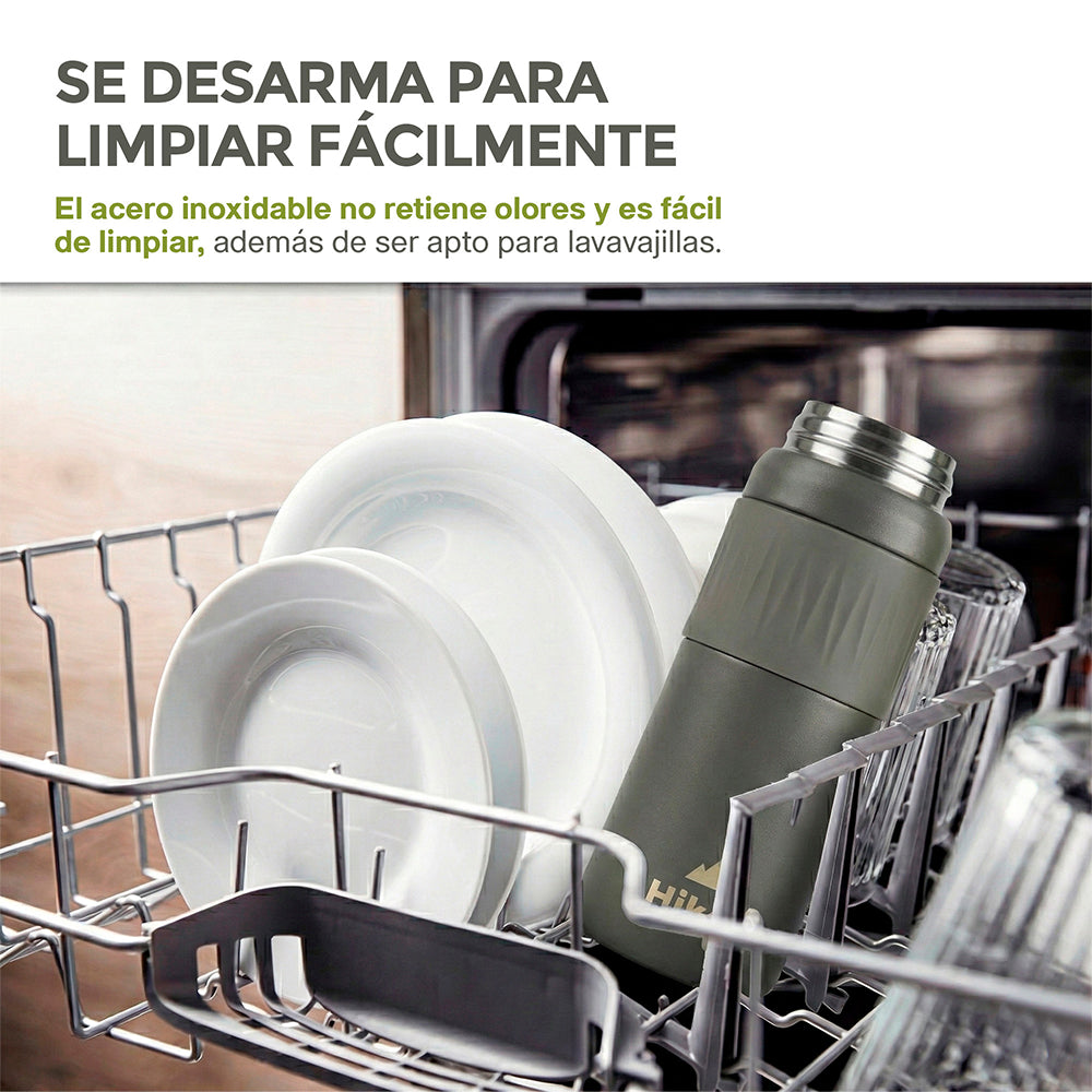 Set de 2 Termos de Acero Inoxidable de 580 ml HIKEO — medidas y especificaciones