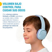 Audífonos para niños Bluetooth 5.4 con cable y microSD — contenido y accesorios