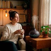 Humidificador y Difusor Ultrasónico 550 ml con Control Remoto — contenido y accesorios