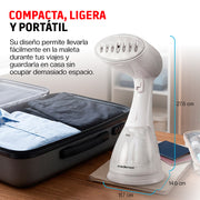 Plancha de Vapor Portátil para Ropa, Vertical y Horizontal, 1500 W, Depósito 300 ml