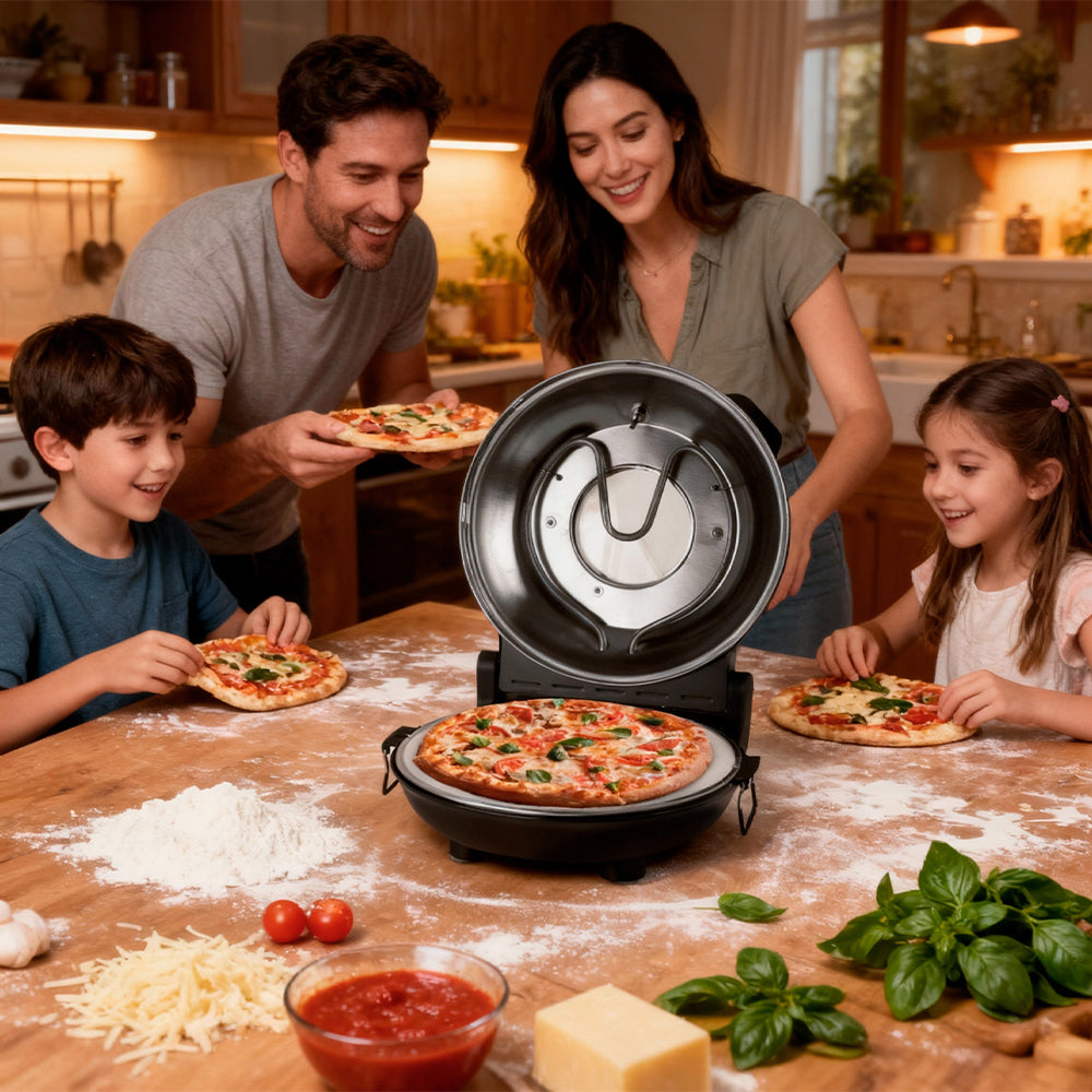 Horno Eléctrico para Pizza de 30 cm con Piedra Cerámica — producto en contexto