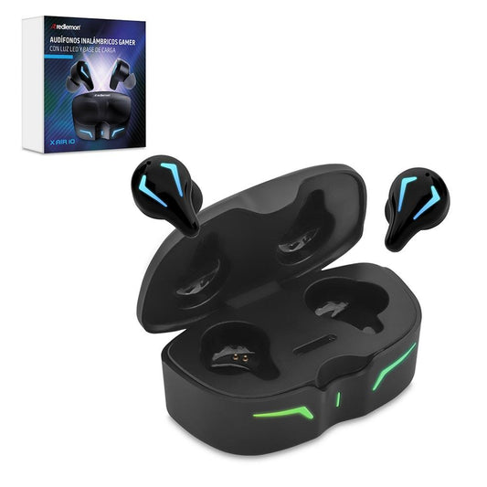 Audífonos Inalámbricos Bluetooth Gamer con Luz LED - Redlemon