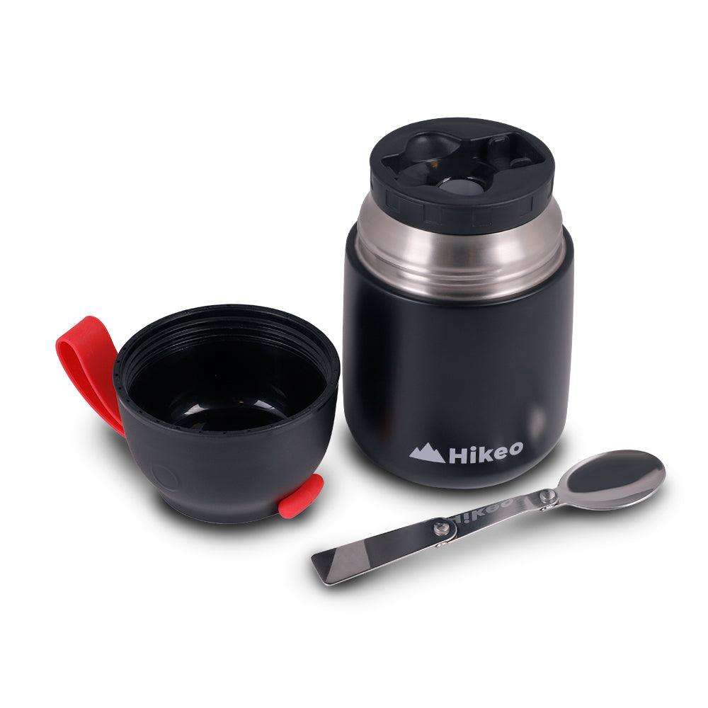 Termo de Acero Inoxidable para Comida y Sopa 628 ml Hikeo - Redlemon