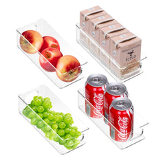Organizadores para Refrigerador y Alacena Apilables 1.5 Litros (4 Pz)