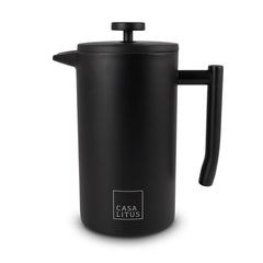 Prensa Francesa de Acero Inoxidable de 1 L Casa Litus