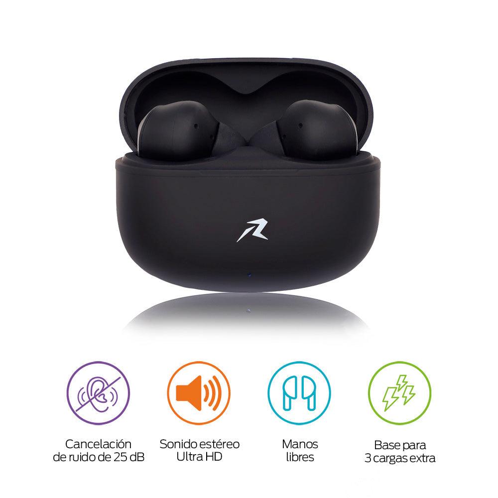 Audífonos Inalámbricos Bluetooth Cancelación de Ruido ANC 25dB
